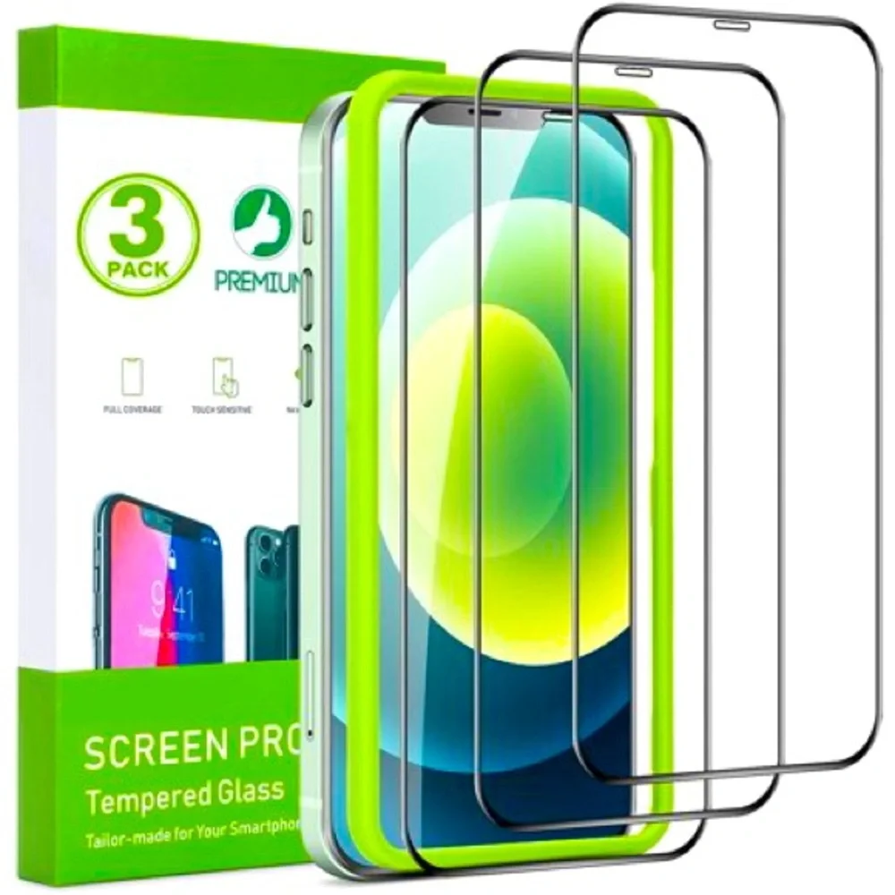 iPhone 12/ iPhone 12 Pro Screen Protector (Clear/Privacy)-3 Pack
